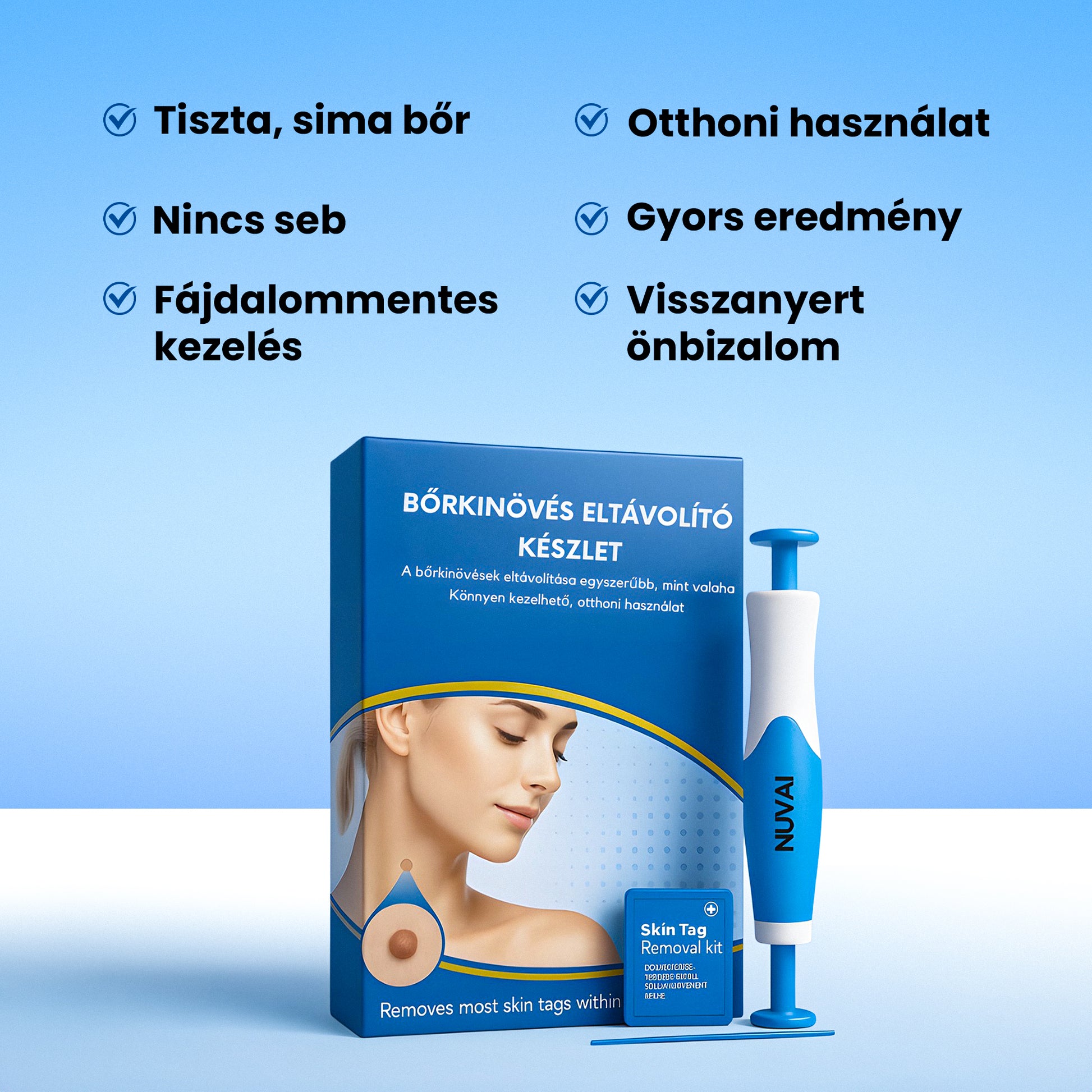 Bőrkinövés Eltávolító Készlet NUVAI