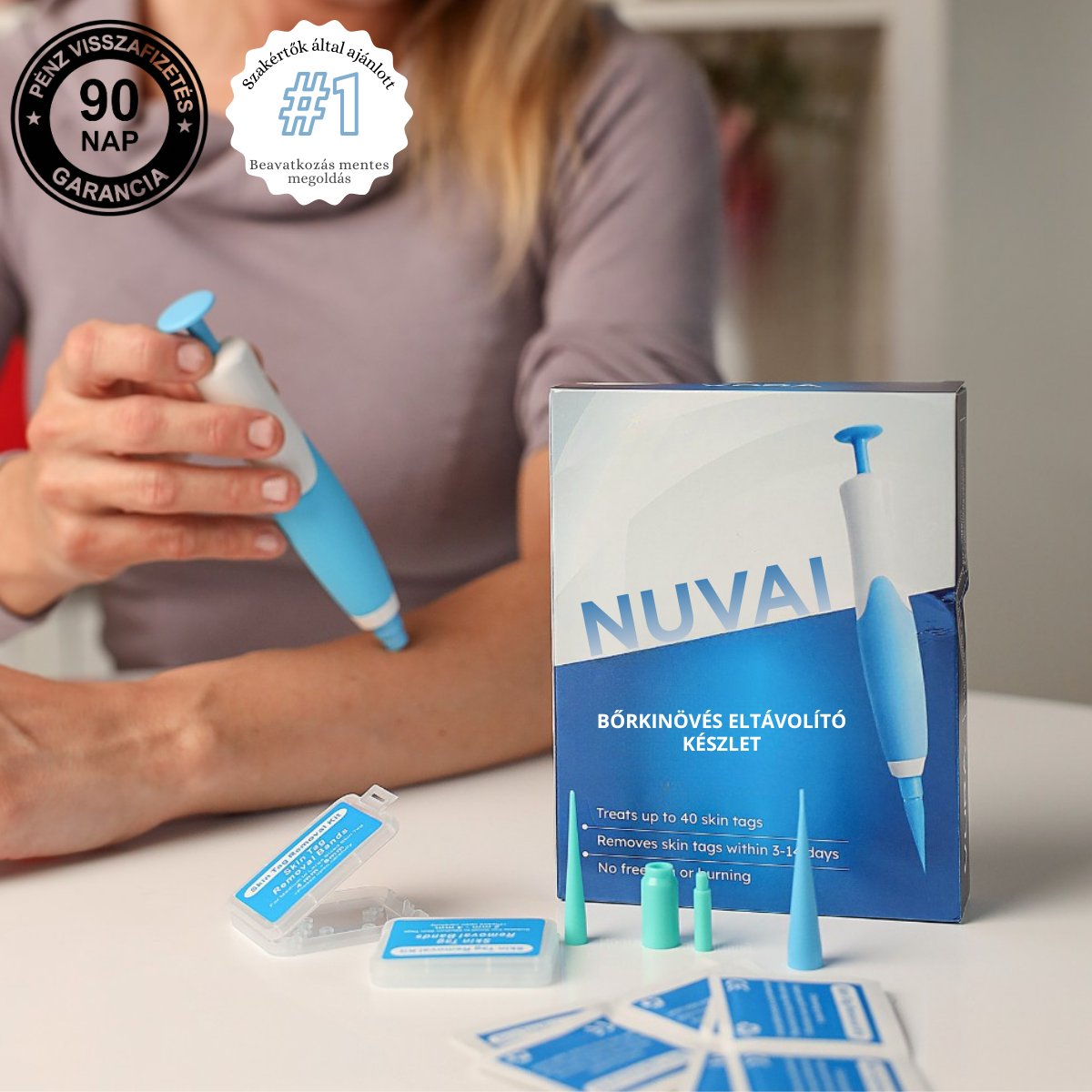 Bőrkinövés Eltávolító Készlet NUVAI