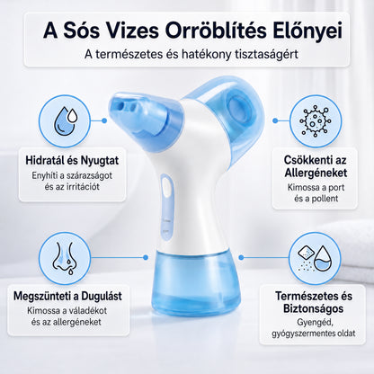 Kettő Funkciós Elektromos Orrtisztító NUVAI